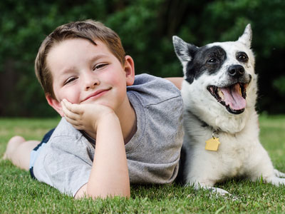Pet Insurance | boy & dog